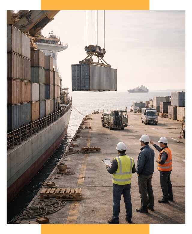 Морские перевозки грузов по миру от 45702 р. | СетСервис-Чрш