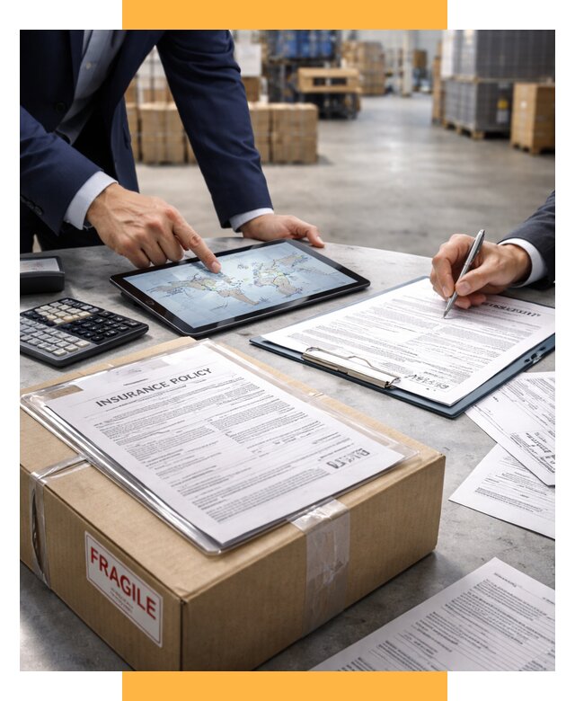 Страхование международных грузов от 3555 р. | СетСервис-Чрш