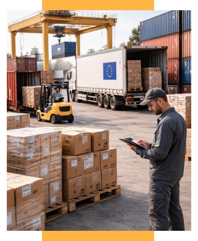 Доставка грузов из Европы от 12187 р., логистика СетСервис-Чрш