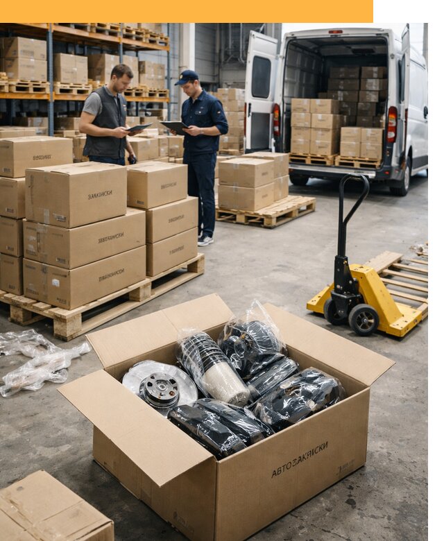 Доставка автозапчастей из Европы от 12695 руб быстро и надёжно