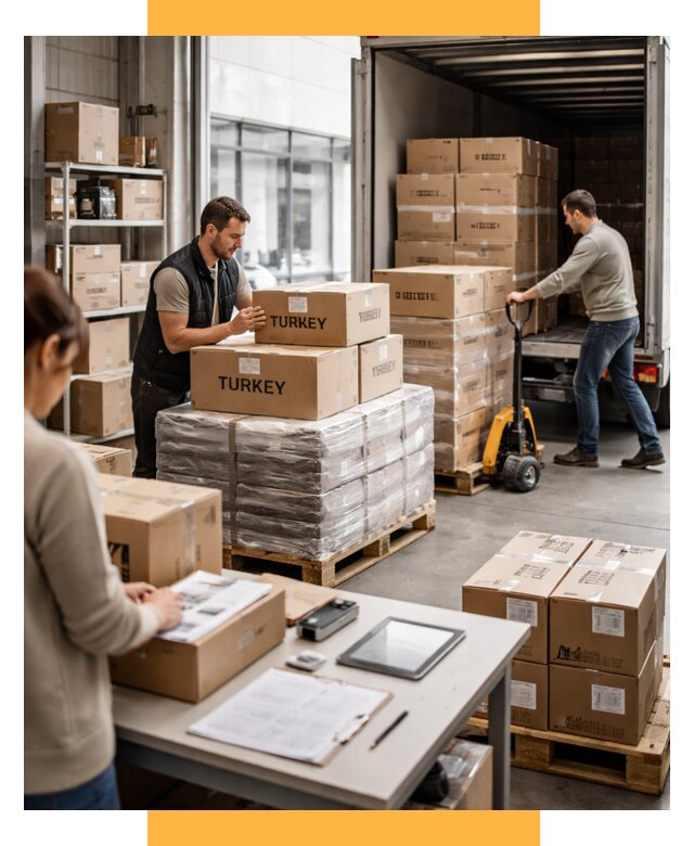 Доставка одежды из Турции от 6601 р. под ключ, СетСервис-Чрш