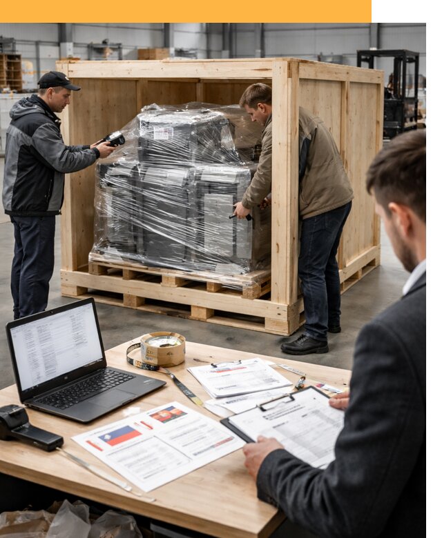 Доставка промышленного оборудования из США от 66014 руб