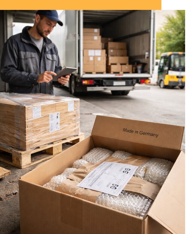 Доставка грузов из Германии от 45702 руб с таможенным оформлением