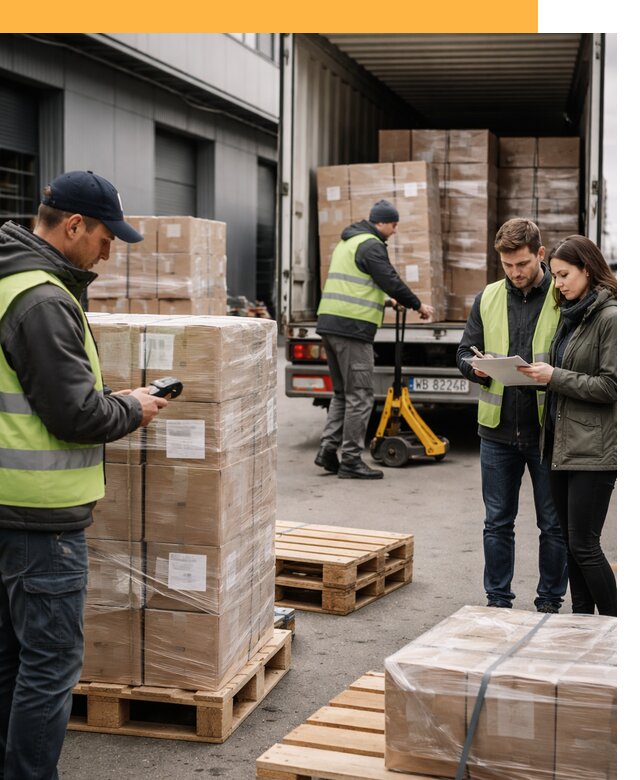 Доставка грузов из Польши: морем, авто и авиа от 7617