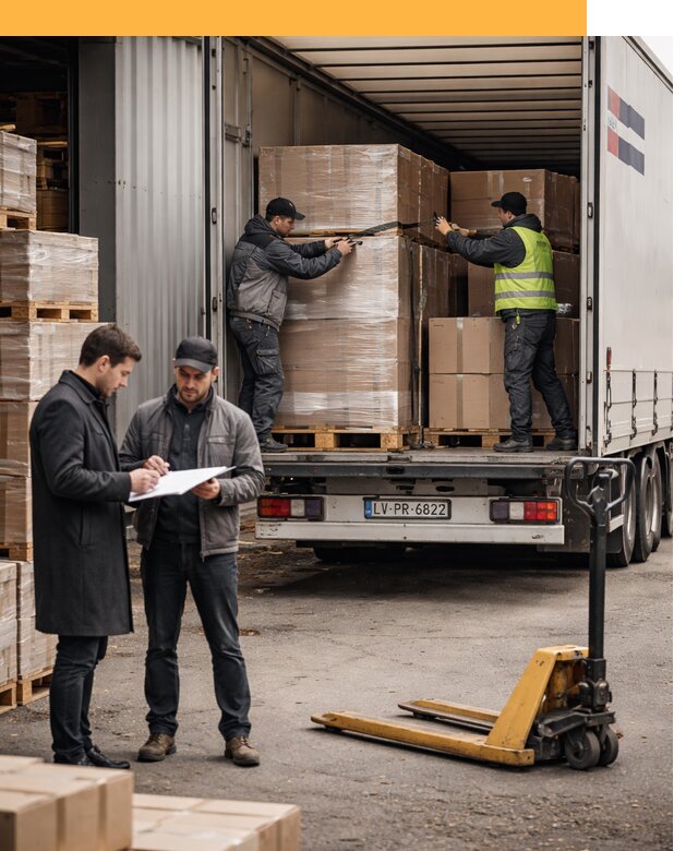 Автоперевозки из Латвии — международная доставка от 76170