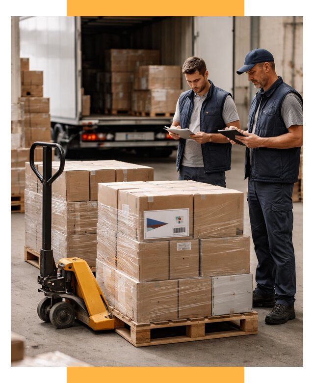 Доставка грузов из Чехии в Россию от 35546 р. | СетСервис-Чрш