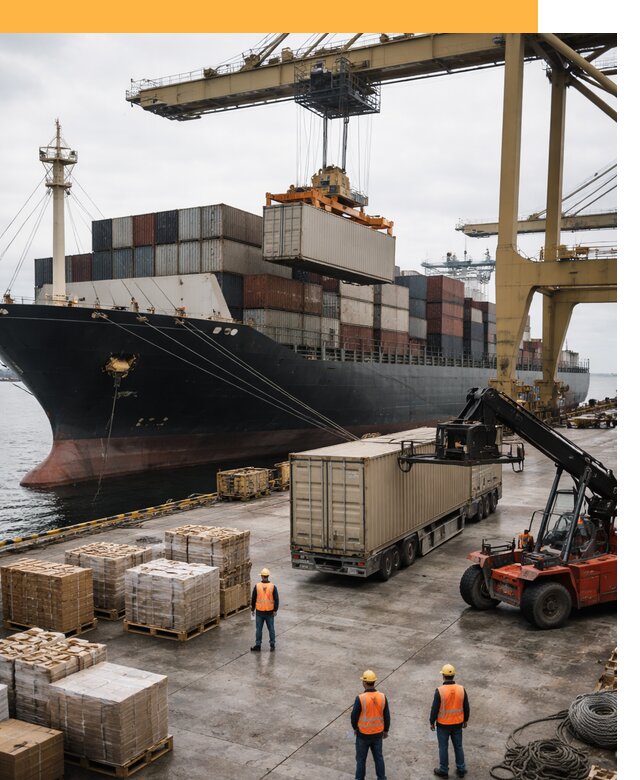 Морские перевозки из Индии: доставка FCL/LCL, таможня от 121872