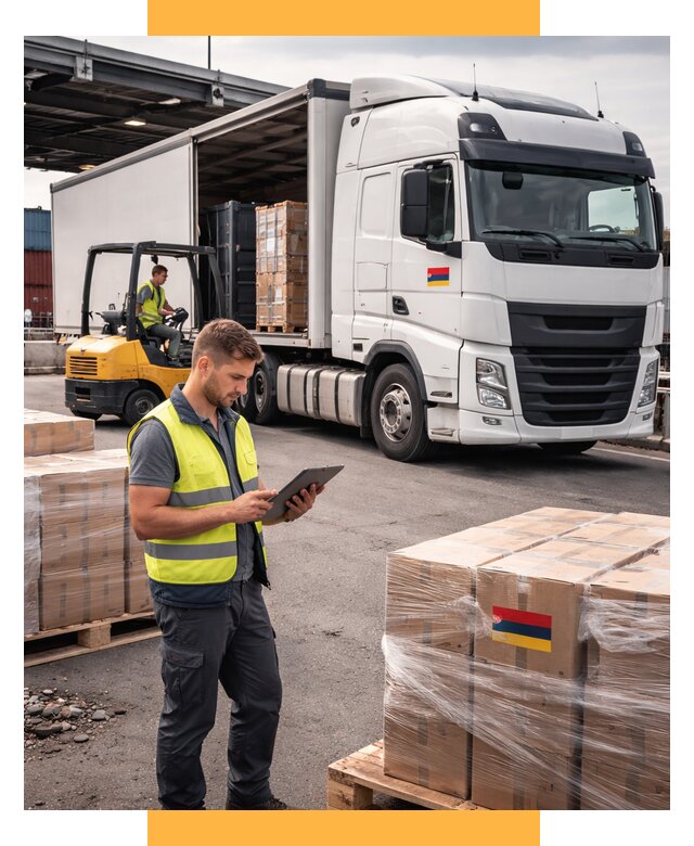 Автоперевозки из Армении от 96482 р. — услуги СетСервис-Чрш