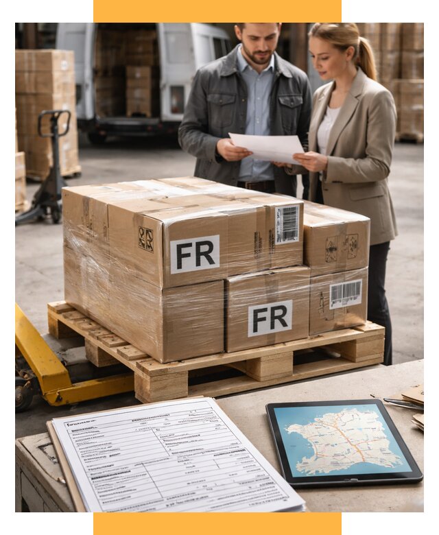 Доставка грузов в Францию от 25390 р., логистика СетСервис-Чрш