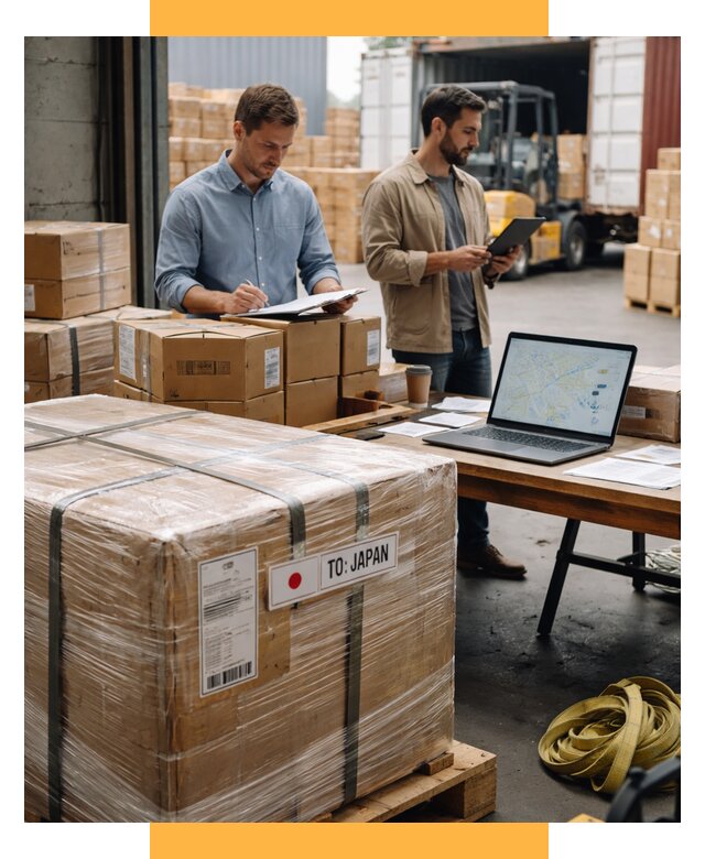 Доставка грузов в Японию от 25390 р., логистика СетСервис-Чрш