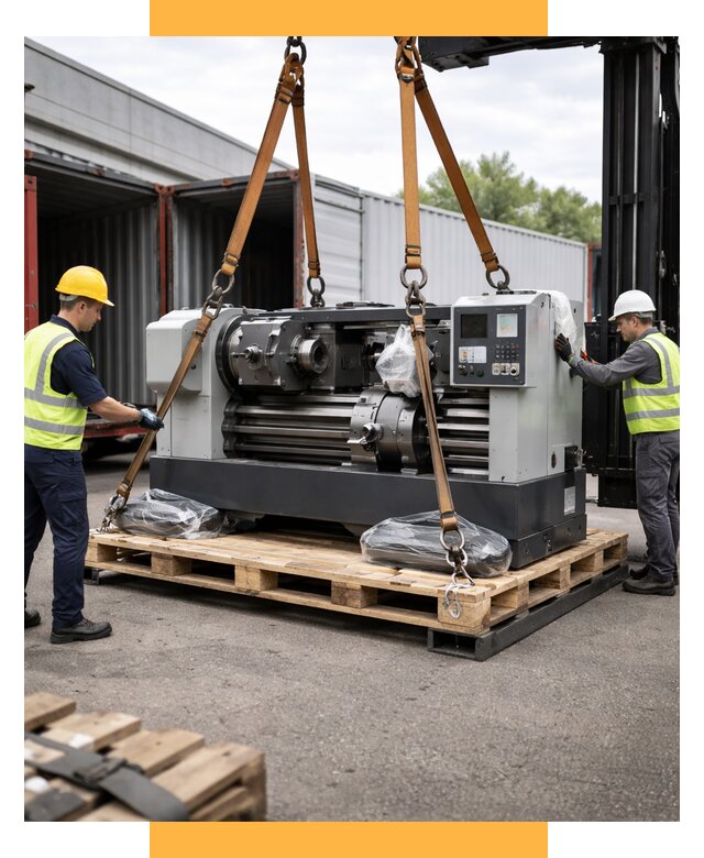 Перевозка станков и таможня от 60936 р. | СетСервис-Чрш логистика