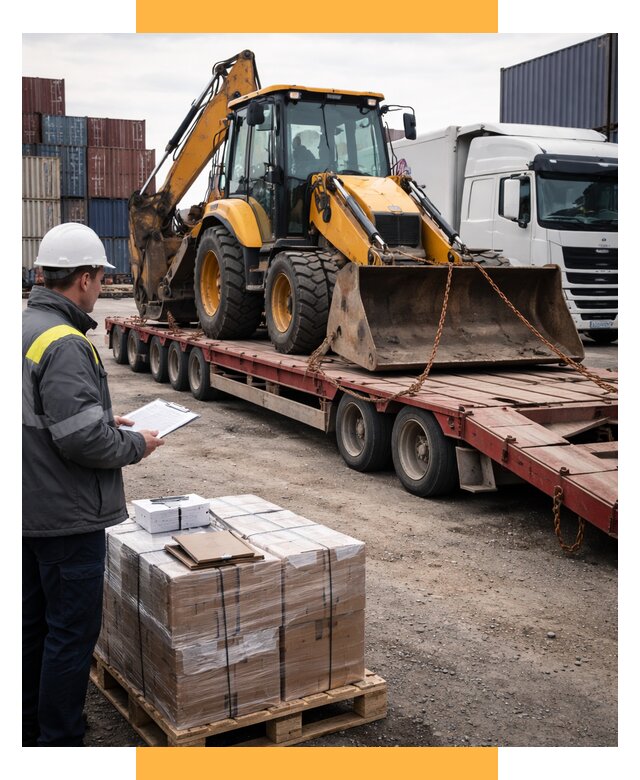 Международная перевозка спецтехники от 45702 р., СетСервис-Чрш