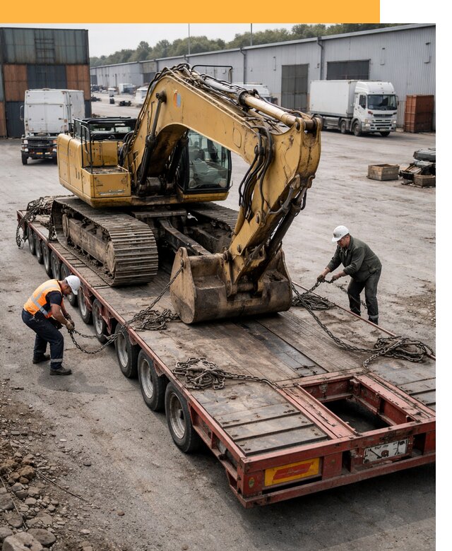 Перевозка спецтехники по России и миру от 45702 руб