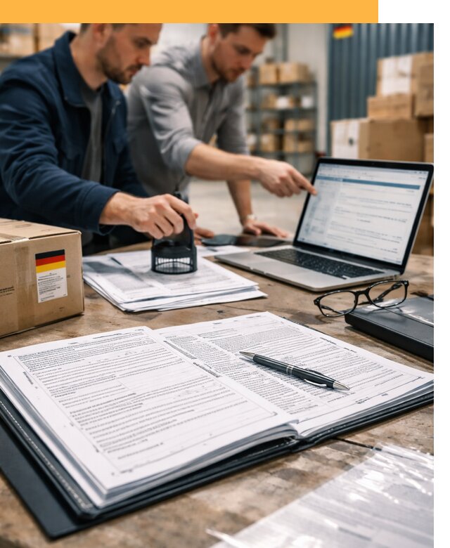 Таможенное оформление грузов из Германии от 9140 руб.
