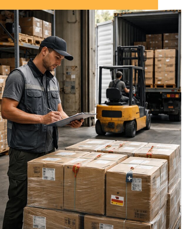 Реэкспорт товаров с таможенным оформлением и доставкой от 12187