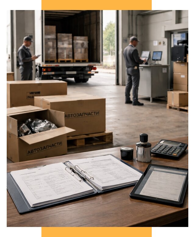 Таможенное оформление автозапчастей под ключ от 8633 р., СетСервис-Чрш
