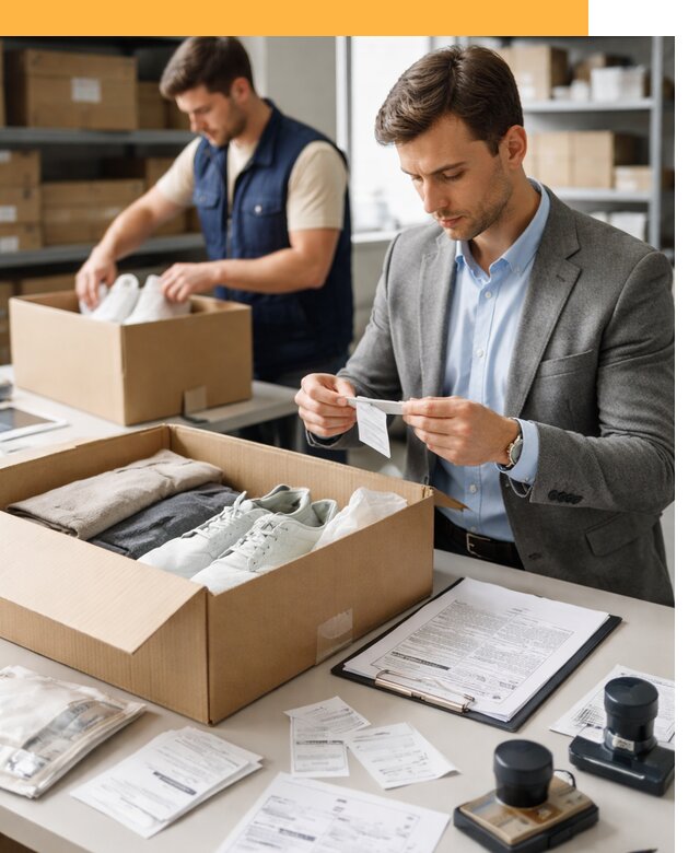 Таможенное оформление одежды и обуви по выгодной цене от 6601 руб