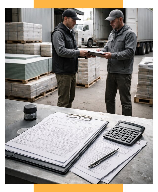 Таможенное оформление стройматериалов от 8633 р. | СетСервис-Чрш