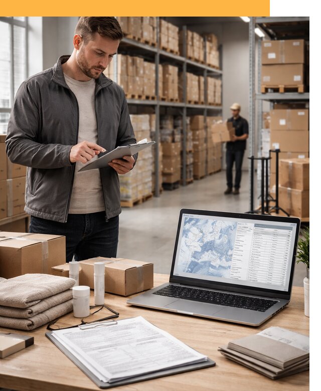 Закупка товаров в Европе под ключ: доставка, таможня от 7617 руб