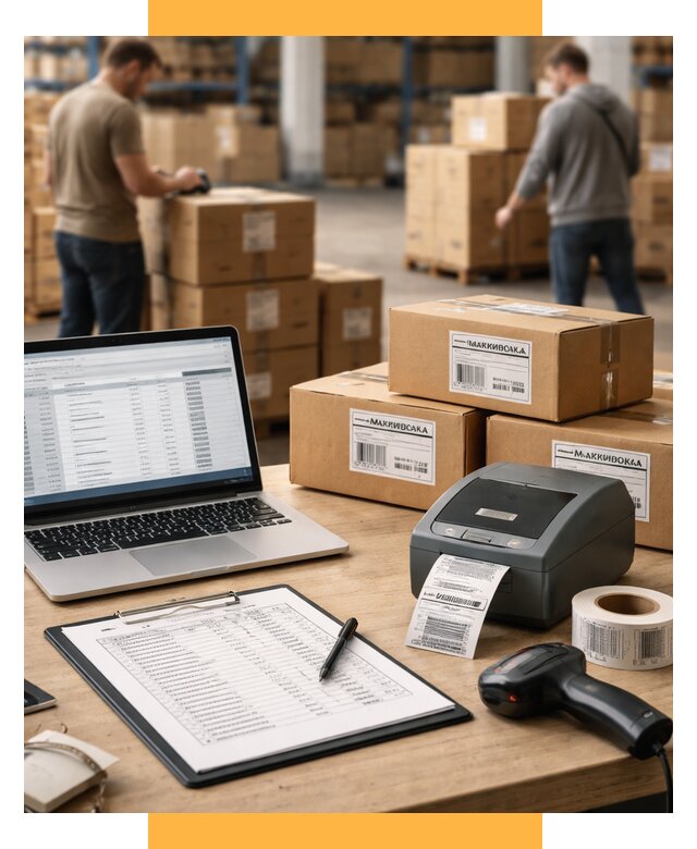 Маркировка импортных товаров от 4570 р. под ключ, СетСервис-Чрш